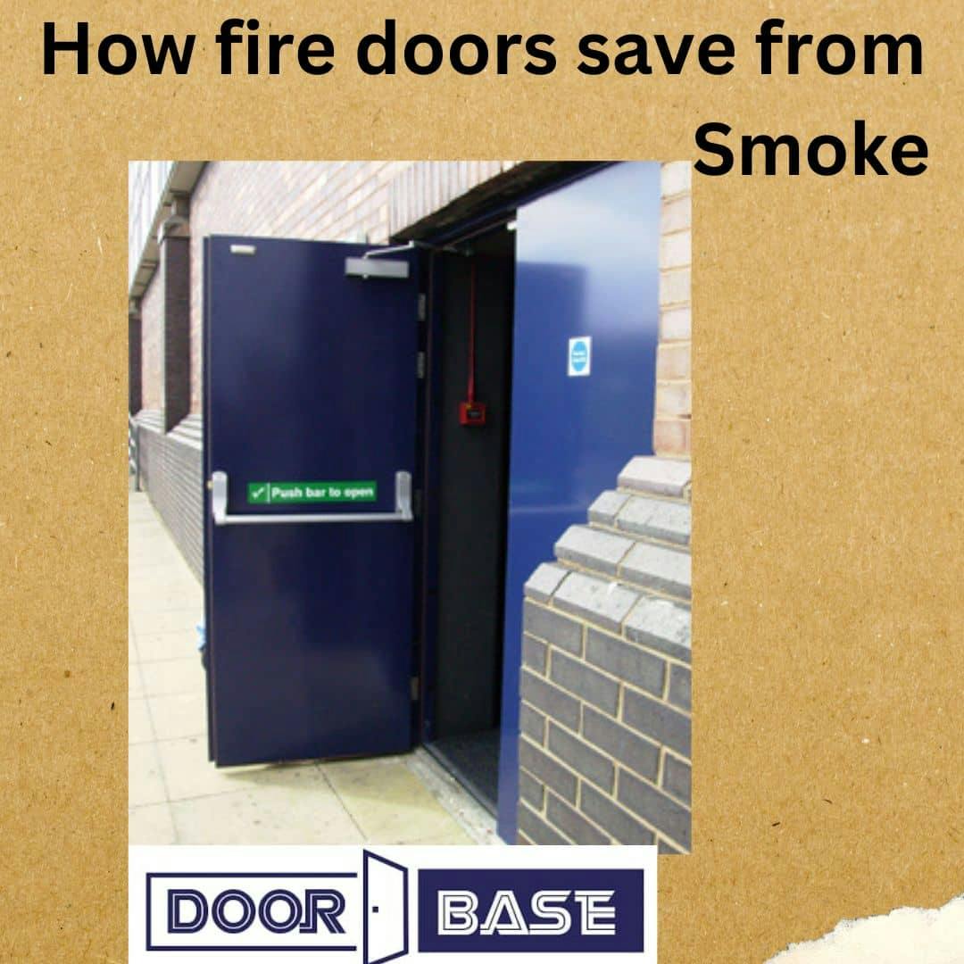 How fire doors prevents from smoke in fire case