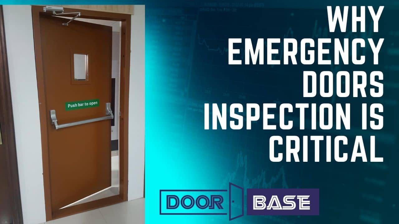 why emergency exit doors inspection is critical