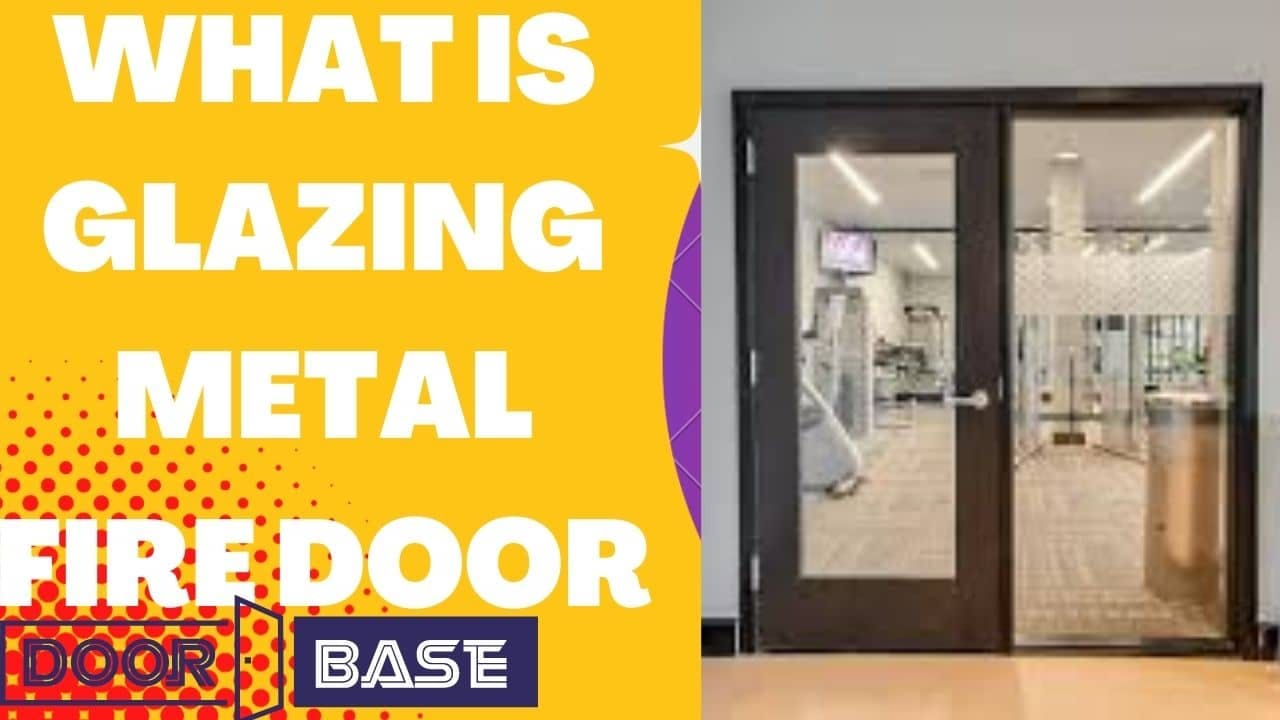 What is fire rated glazing door