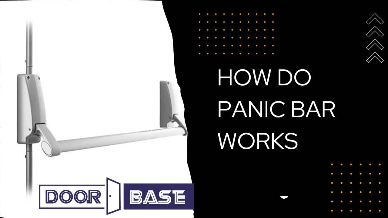 How do panic bar works