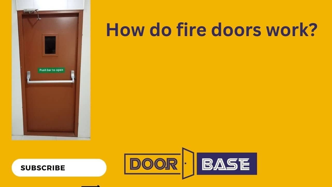 How do fire doors work?