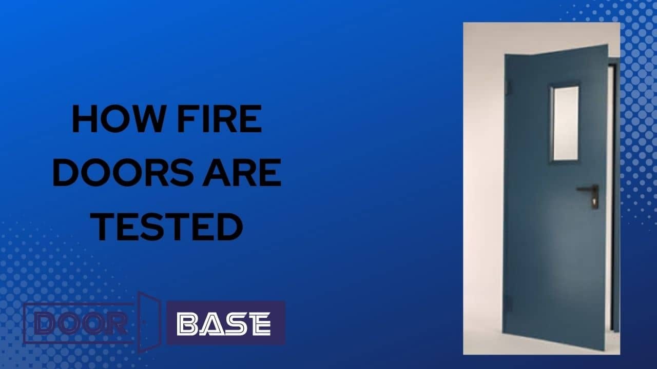 How fire doors are tested
