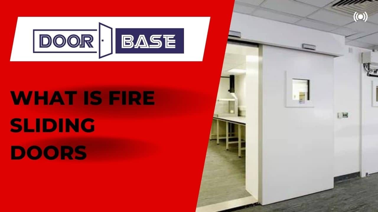 What is fire rated sliding door?